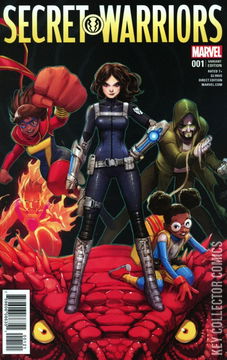 Variant Cover for Secret Warriors #1