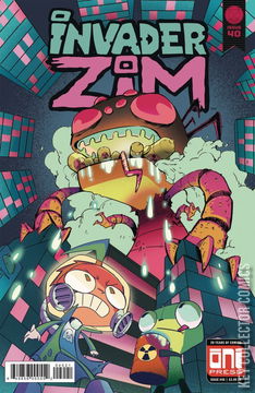 Variant Cover for Invader Zim #40