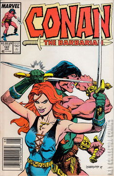 Variant Cover for Conan the Barbarian #197