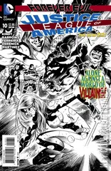 Variant Cover for Justice League of America #10