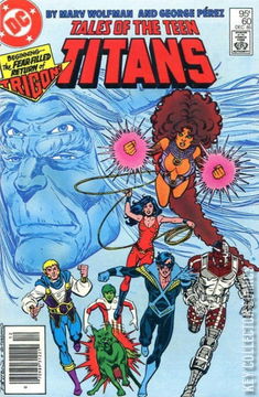 Variant Cover for Tales of the Teen Titans #60