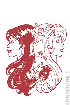 Variant Cover for Red Sonja and Vampirella Meet Betty and Veronica #10