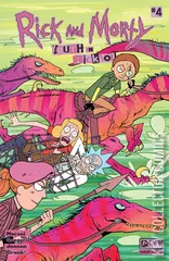 Variant Cover for Rick and Morty: Youth in Rickvolt #4