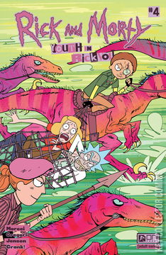 Variant Cover for Rick and Morty: Youth in Rickvolt #4