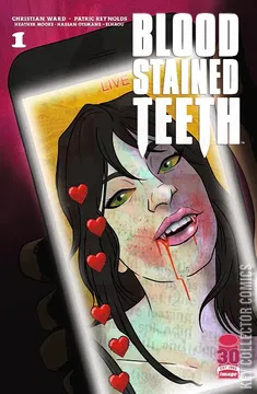 Variant Cover for Blood-Stained Teeth #1