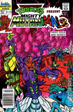 Variant Cover for Mighty Mutanimals #3