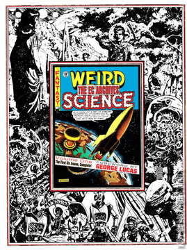 Variant Cover for EC Archives: Weird Science #1