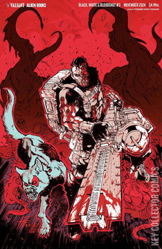 Variant Cover for Black, White & Bloodshot #3