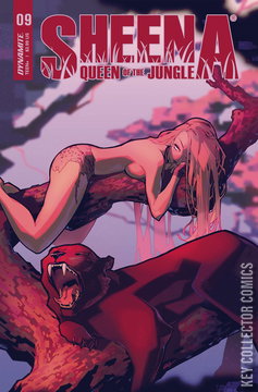 Variant Cover for Sheena, Queen of the Jungle #9