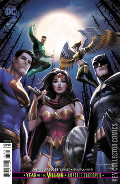 Variant Cover for Justice League #35
