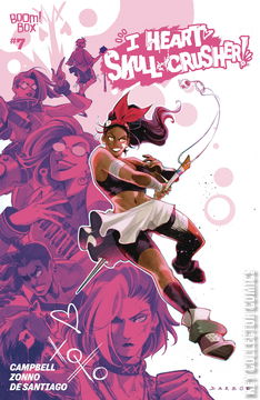 Variant Cover for I Heart Skull-Crusher #7