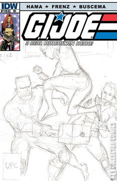 Variant Cover for G.I. Joe: A Real American Hero #182