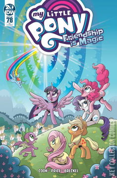 Variant Cover for My Little Pony: Friendship Is Magic #78