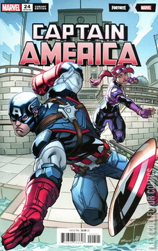 Variant Cover for Captain America #24