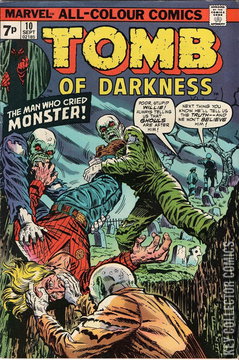 Variant Cover for Tomb of Darkness #10