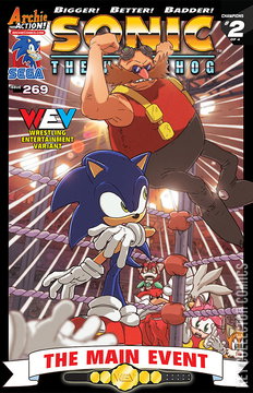 Variant Cover for Sonic the Hedgehog #269