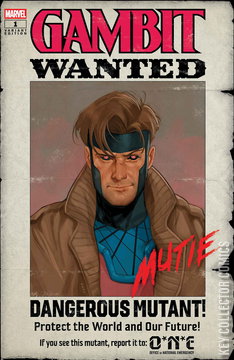 Variant Cover for Gambit: Wanted #1
