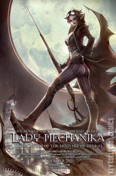Variant Cover for Lady Mechanika: The Monster of the Ministry of Hell #1