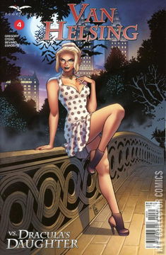 Variant Cover for Van Helsing vs. Dracula's Daughter #4
