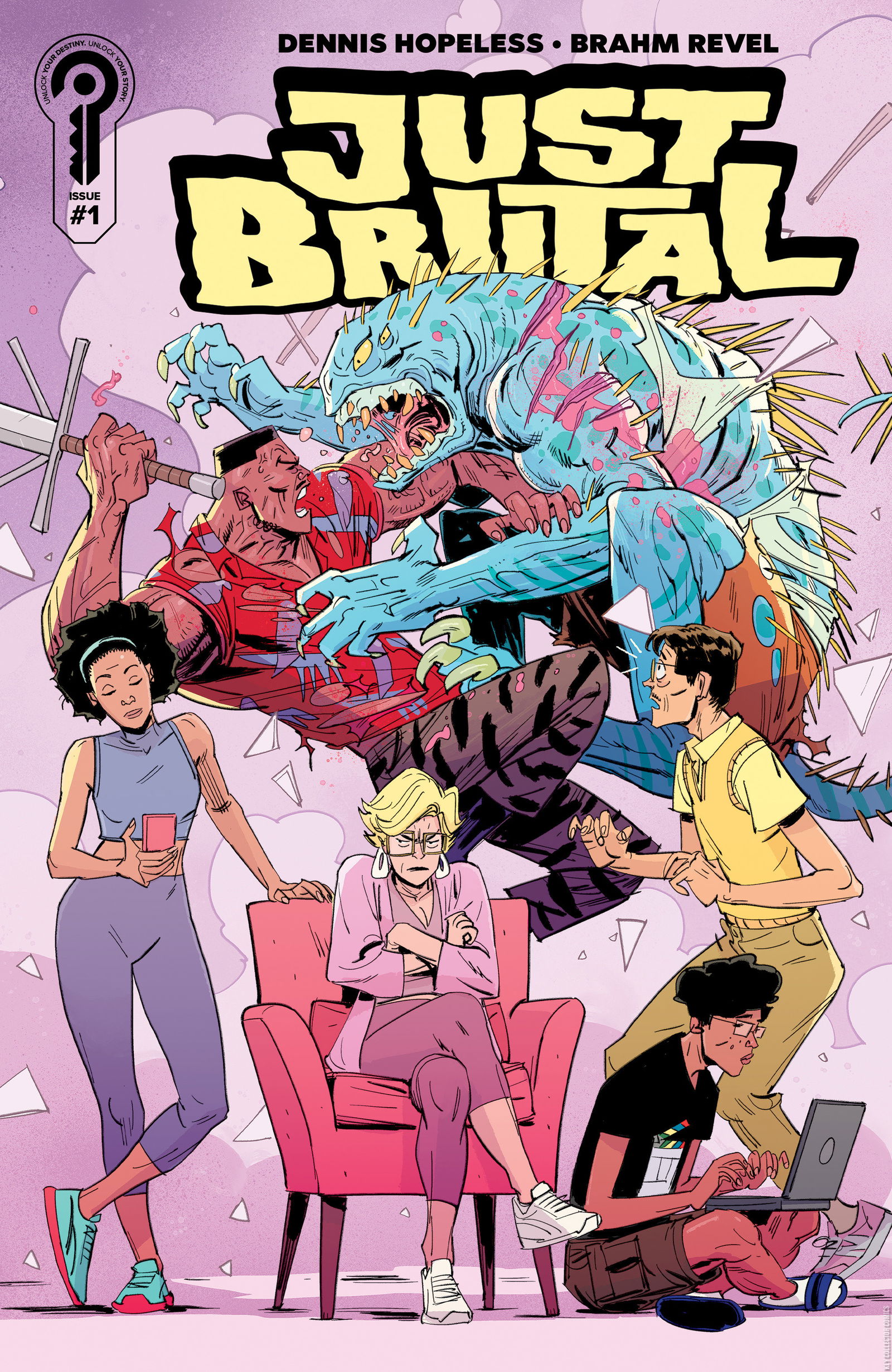 Variant Cover for Just Brutal #1