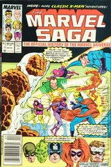 Cover for Marvel Saga: The Official History of the Marvel Universe #17