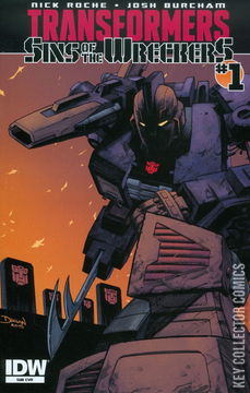 Variant Cover for Transformers: Sins of the Wreckers #1
