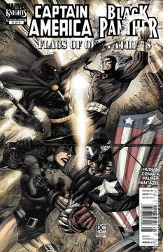 Variant Cover for Captain America / Black Panther: Flags of Our Fathers #3