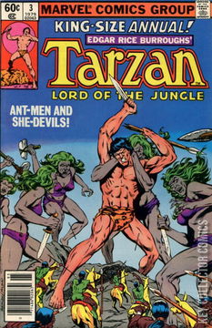 Variant Cover for Tarzan Annual #3