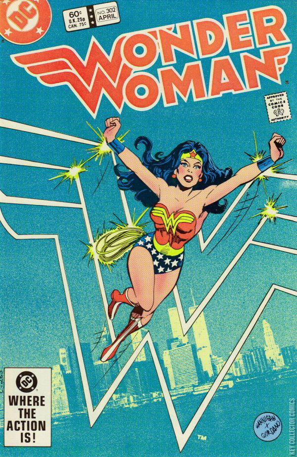 Cover art for Wonder Woman #302