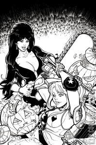 Harley Quinn x Elvira #1