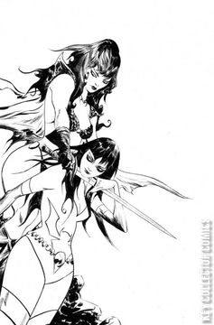 Variant Cover for Vampirella: The Dark Powers #5