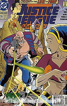 Variant Cover for Justice League International #55