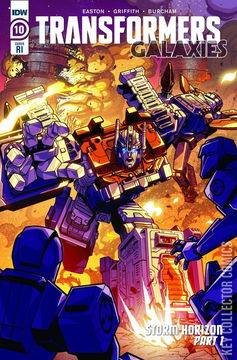 Variant Cover for Transformers: Galaxies #10