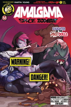 Variant Cover for Amalgama Space Zombie #1
