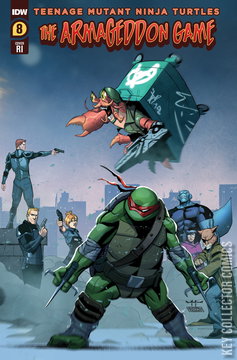 Variant Cover for Teenage Mutant Ninja Turtles: The Armageddon Game #8