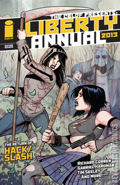 Variant Cover for CBLDF Presents Liberty Annual #2013