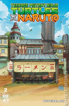 Variant Cover for Teenage Mutant Ninja Turtles / Naruto #2