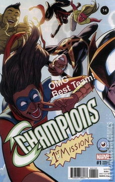 Variant Cover for Champions #1