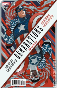 Variant Cover for Generations: Captain Americas #1