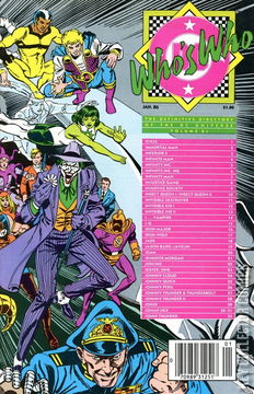 Variant Cover for Who's Who: The Definitive Directory of the DC Universe #11