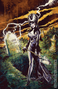 Variant Cover for The Death of Elvira #1