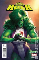 Variant Cover for Totally Awesome Hulk #4
