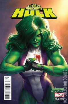 Variant Cover for Totally Awesome Hulk #4