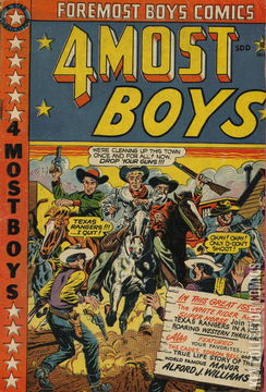 Variant Cover for Foremost Boys Comics #40