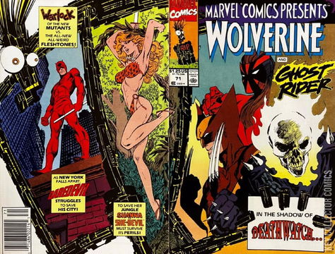 Variant Cover for Marvel Comics Presents #71