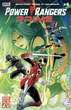 Variant Cover for Power Rangers: Prime #4