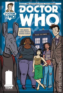 Variant Cover for Doctor Who: The Tenth Doctor - Year Three #14