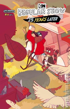 Variant Cover for Regular Show: 25 Years Later #4