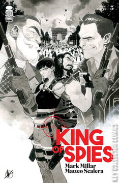 Variant Cover for King of Spies #3