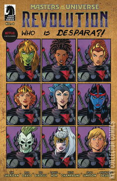 Variant Cover for Masters of the Universe: Revolution #4